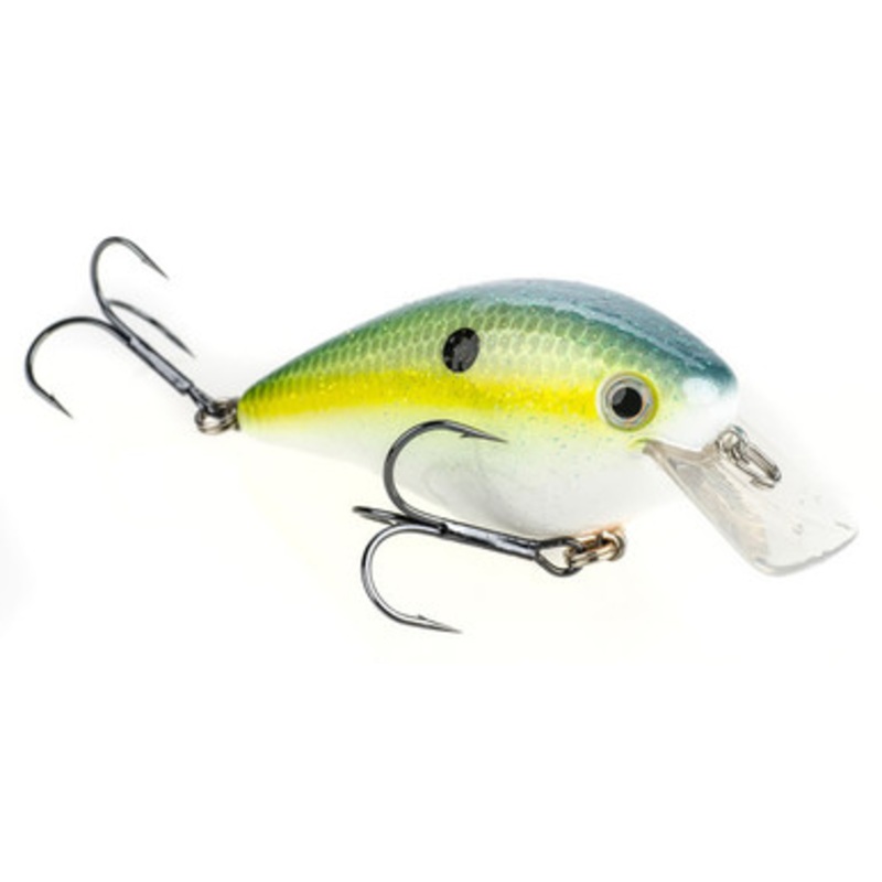Strike King KVD Square Bill 2.5 Crankbait – Chartreuse Sexy Shad
