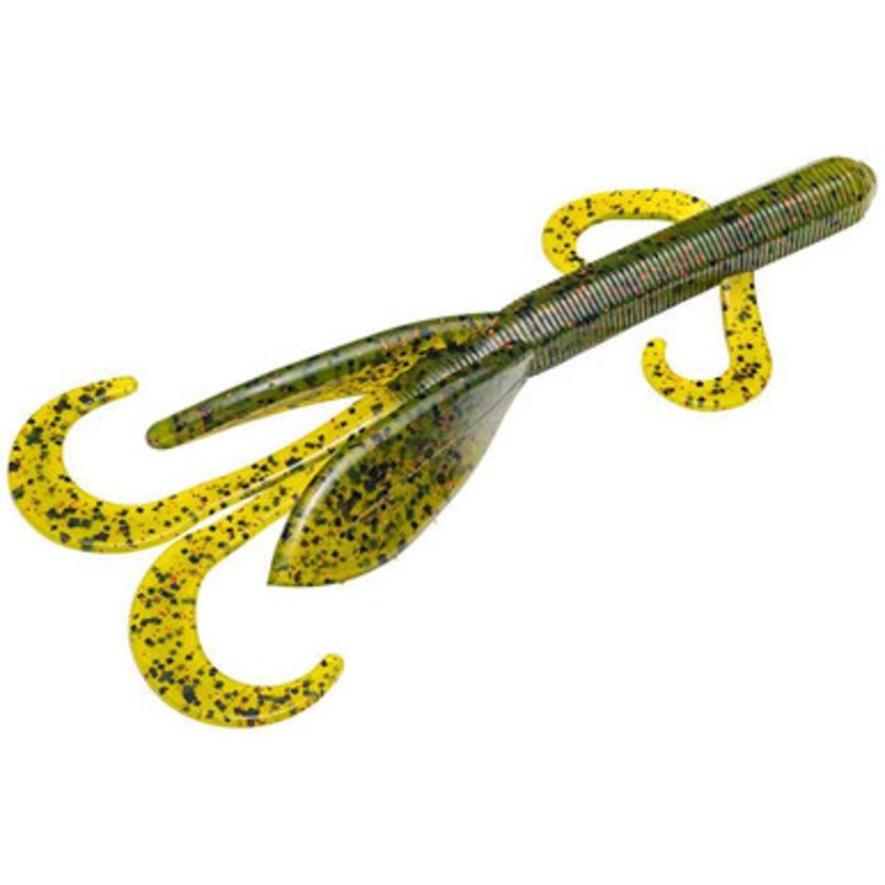 Strike King Magnum Game Hawg – 5-1/4in – Watermelon Red Flake