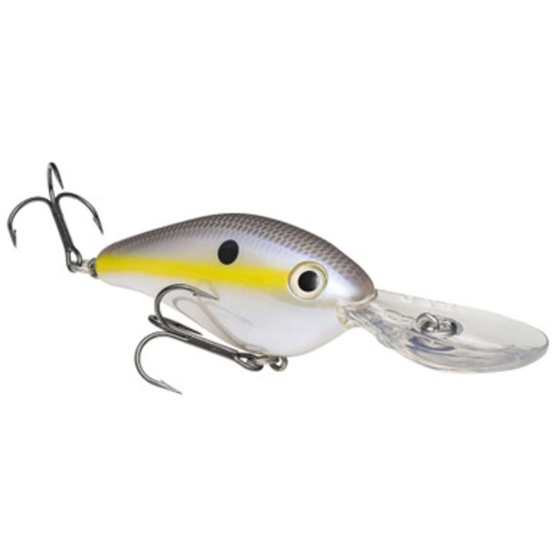 Strike King Pro Model 8XD Crankbait – Chartreuse Shad