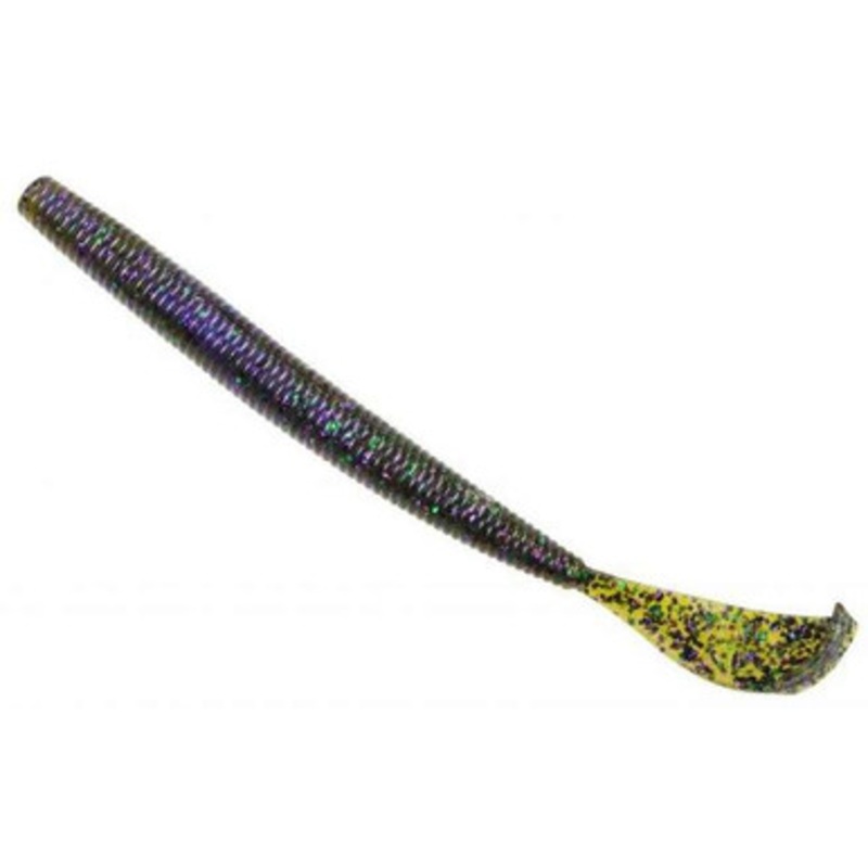 Strike King Rage Cut-R Worm – 6” – Hard Candy