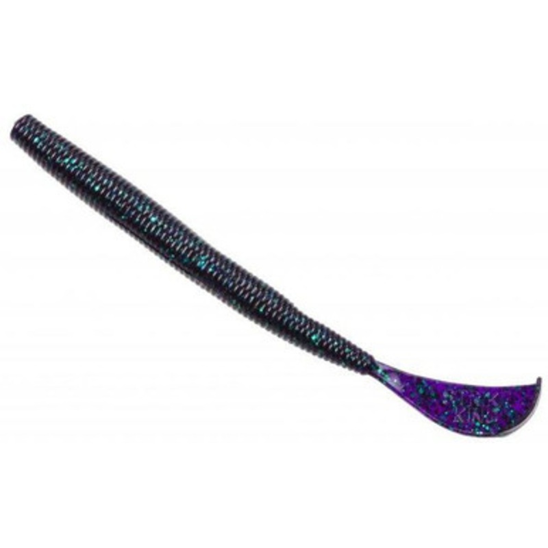 Strike King Rage Cut-R Worm – 6” – Junebug