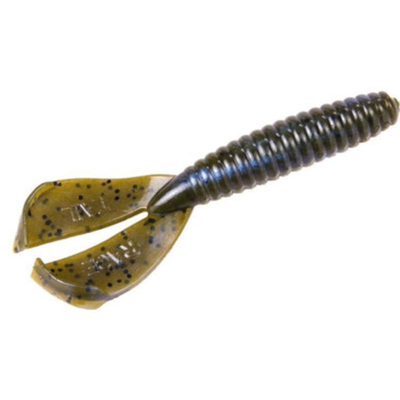 Strike King Rage Twin Tail Menace Grub – Blue Craw