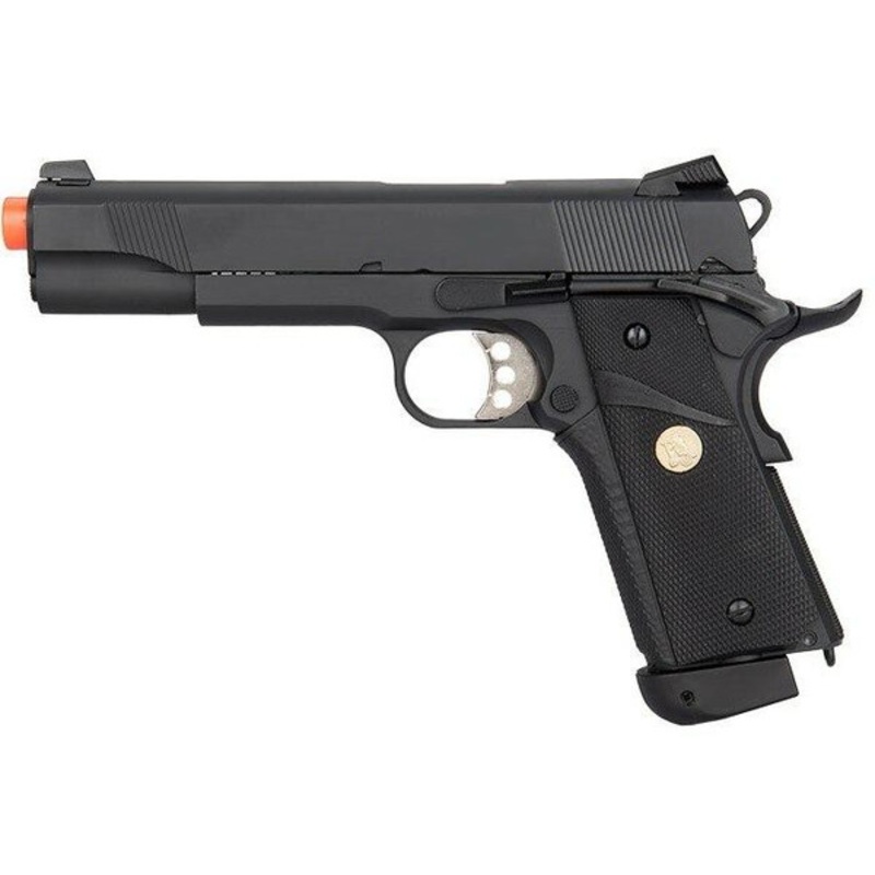 Double Bell Co2 MEU Blowback Airsoft Pistol, Low Velocity, Black