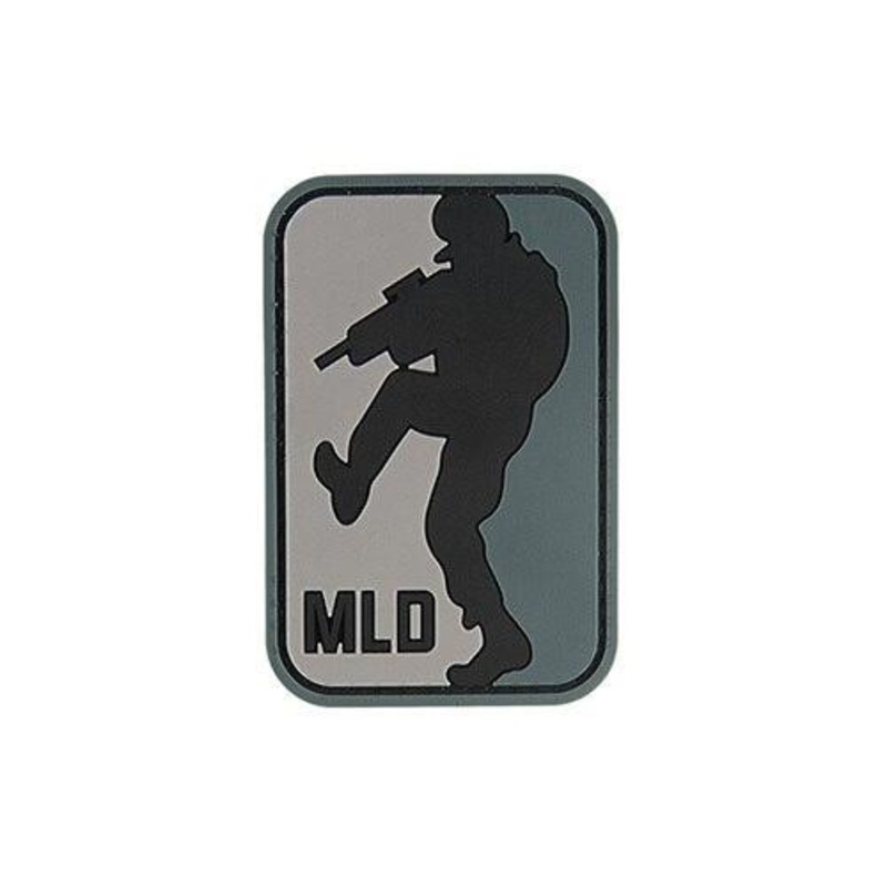 G-Force MLD Major League Doorkicker PVC Morale Patch, Black
