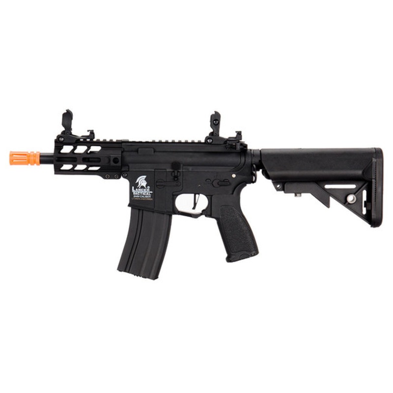 Lancer Tactical Enforcer Hybrid Gen 2 Battle Hawk 4 Rail AEG Airsoft Rifle, Black