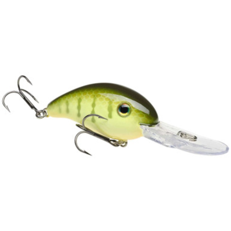 Strike King Pro Model 3XD Crankbait – Chartreuse Perch