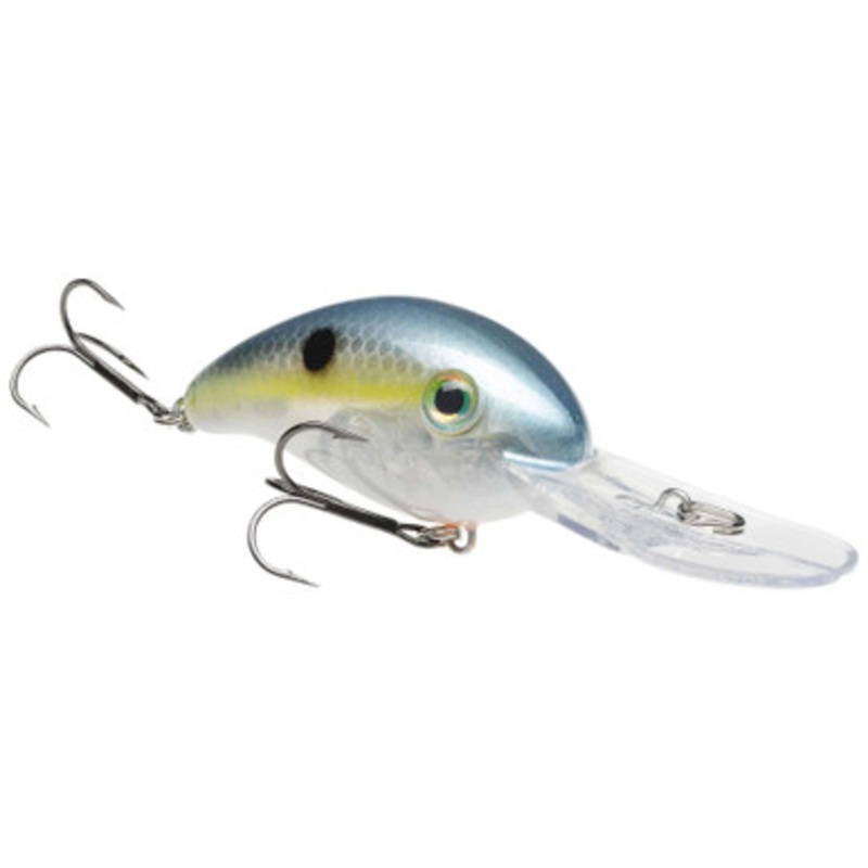 Strike King Pro Model 3XD Crankbait – Clear Ghost Sexy Shad