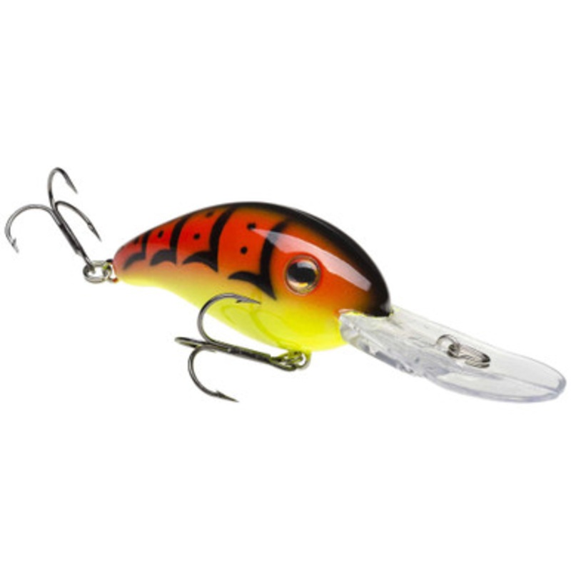 Strike King Pro Model 3XD Crankbait – Green Tomato
