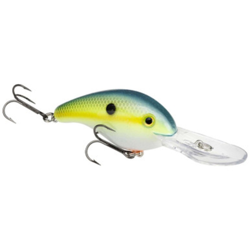 Strike King Pro Model 5XD Crankbait – Chartreuse Sexy Shad