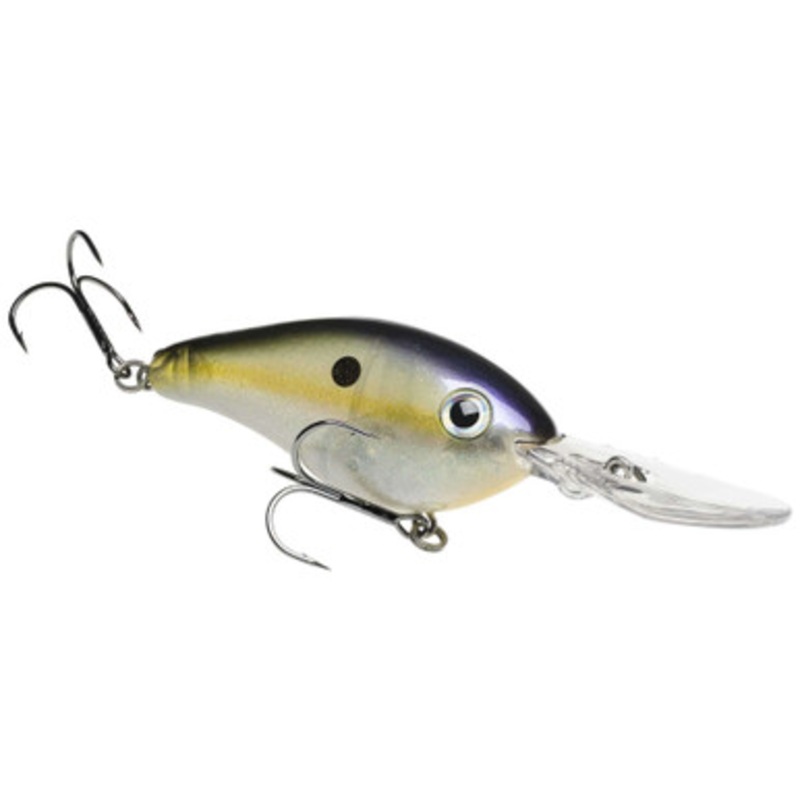 Strike King Pro Model 6XD Crankbait – Crystal Shad