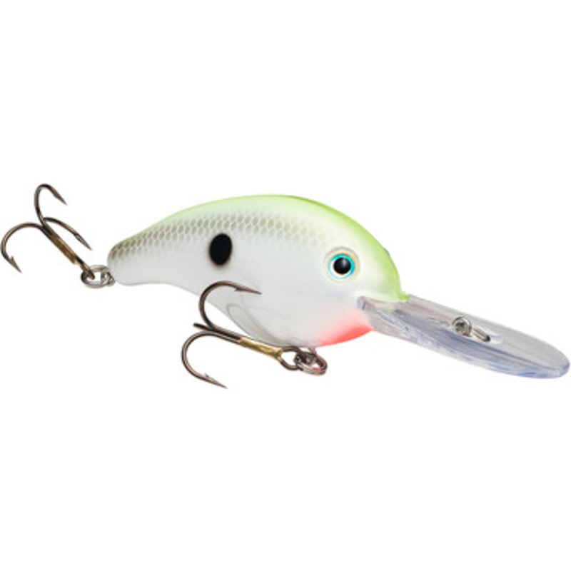 Strike King Pro-Model Series 5 Crankbait – Chartreuse White