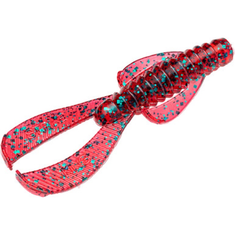 Strike King Rage Ned Bug – 2.5in – Red Bug