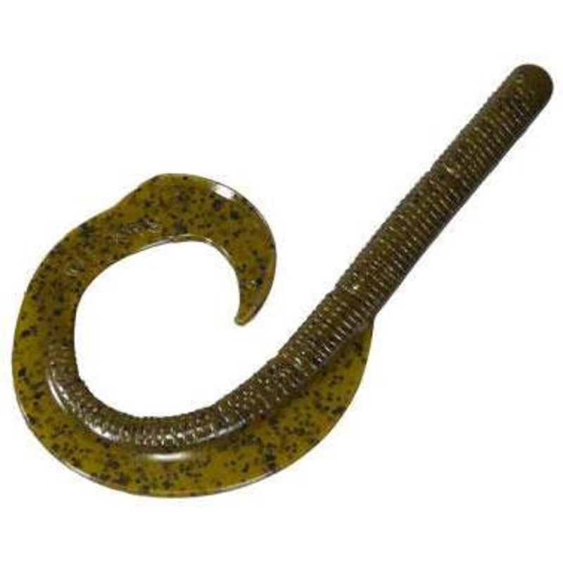 Strike King Rage Tail Anaconda – 7” – Green Pumpkin