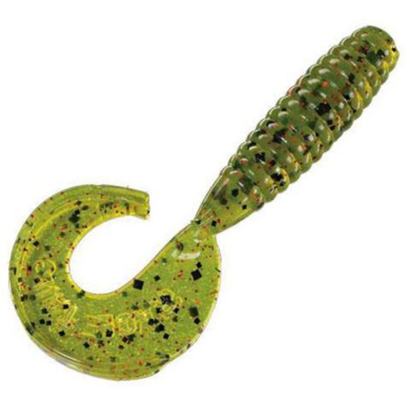 Strike King Rage Tail Grub – 4” – Watermelon Red