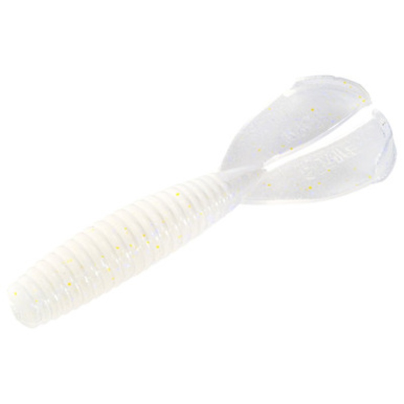 Strike King Rage Twin Tail Baby Menace Grub – Glacier