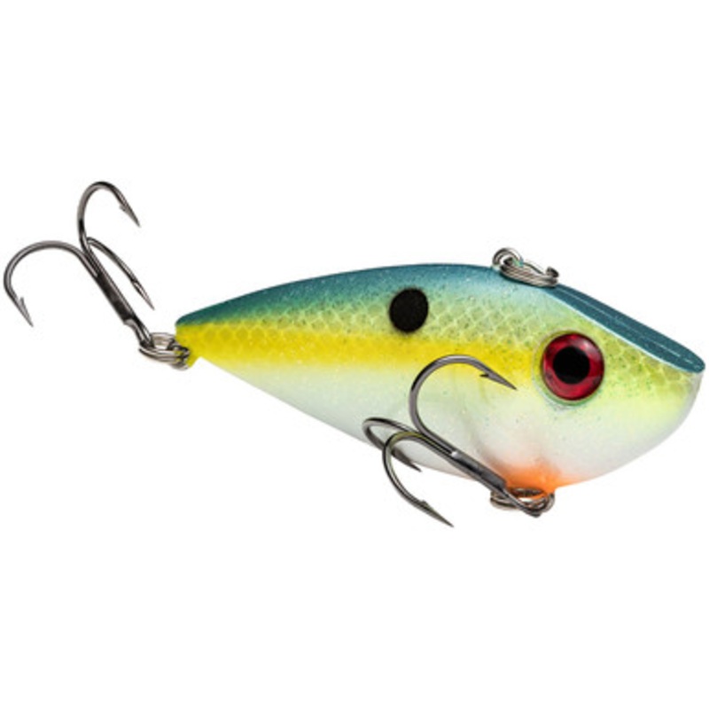 Strike King Red Eye Shad Silent – Chartreuse Sexy Shad – 1/2oz