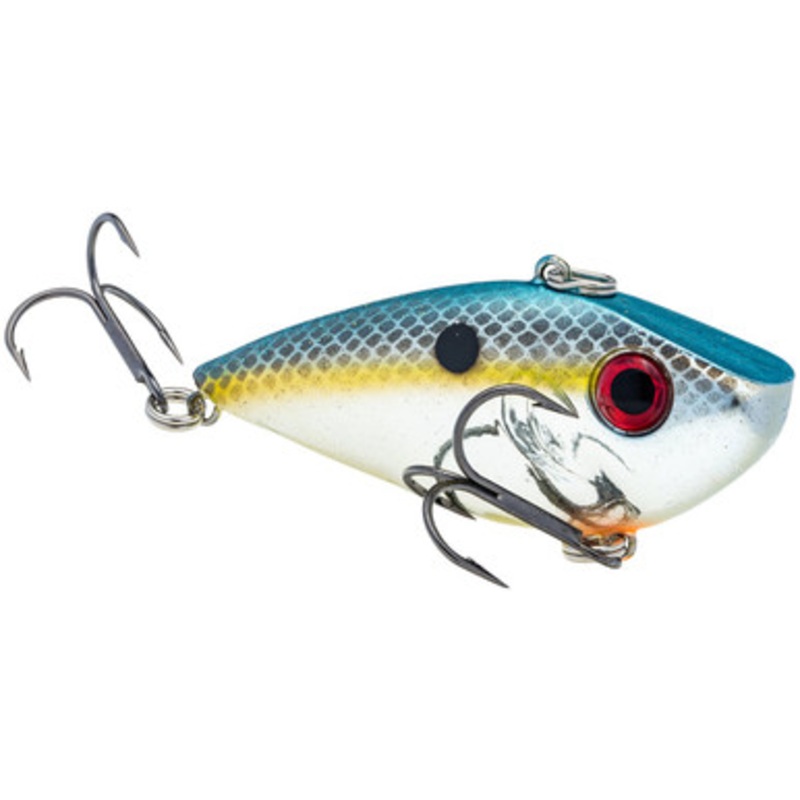 Strike King Red Eye Shad Silent – Chrome Sexy Shad – 1/2oz