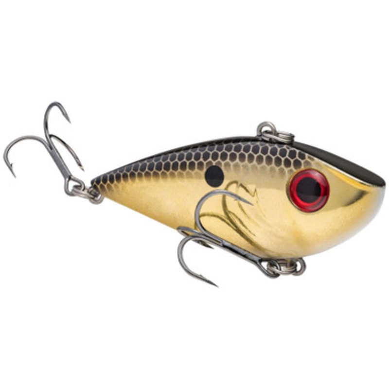 Strike King Red Eyed Shad Tungsten 2 Tap – Gold Black Back
