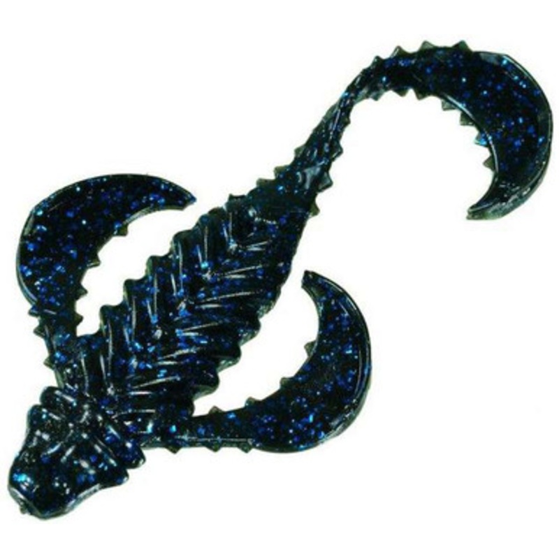 Strike King RGSR-2 Rage Smokin Rooster – Black Blue Flake