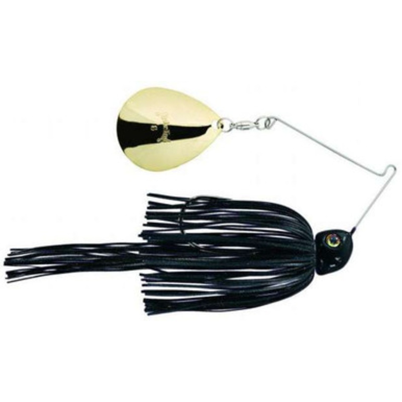 Strike King Tour Grade Night Spinnerbait – 1/2oz – Black