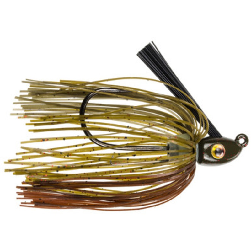 Strike King Tour Grade Swim Jig – Green Pumpkin – 5/16oz