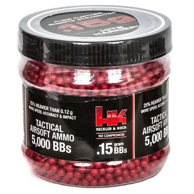 UMAREX HK 0.15g BBs, 5000 CT., Red