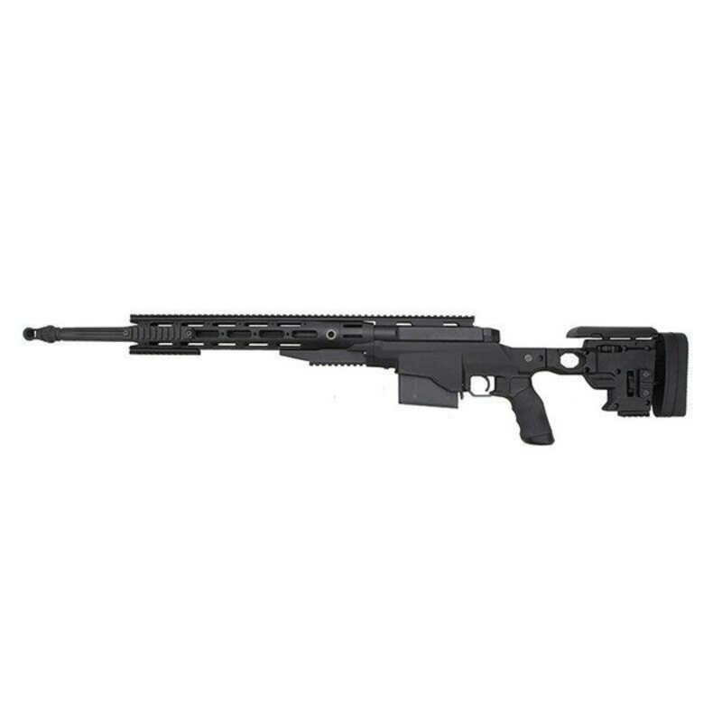 Ares Remington MSR700 Bolt Action Airsoft Sniper Rifle, Black