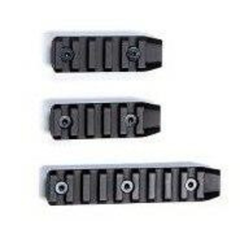 ASG Keymod Metal Rails, 3pc. Set