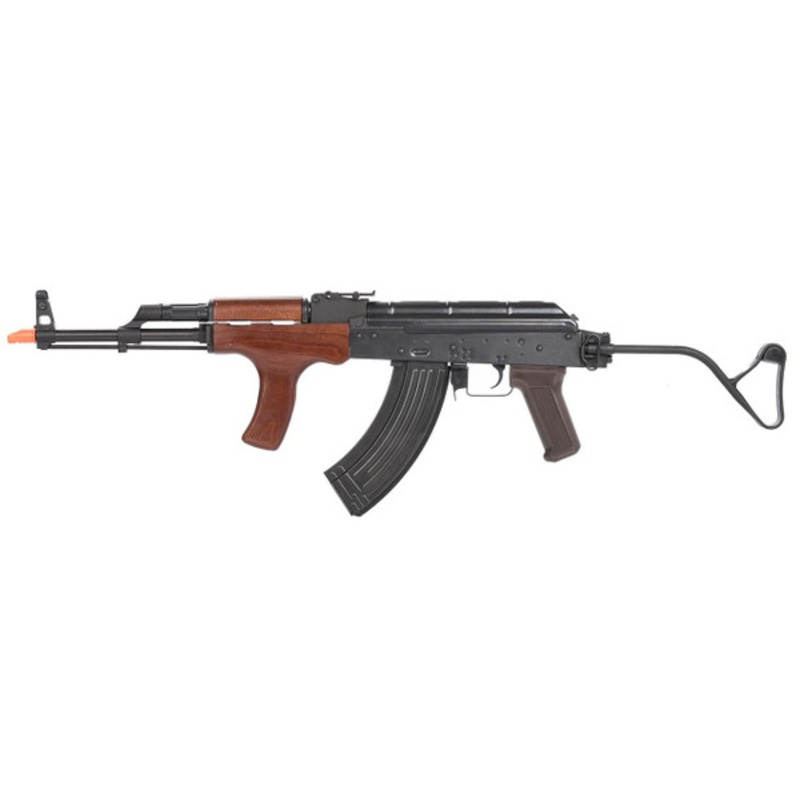 E&L Airsoft AK AIMS Platinum Airsoft Rifle w/ Wood Furniture, Black
