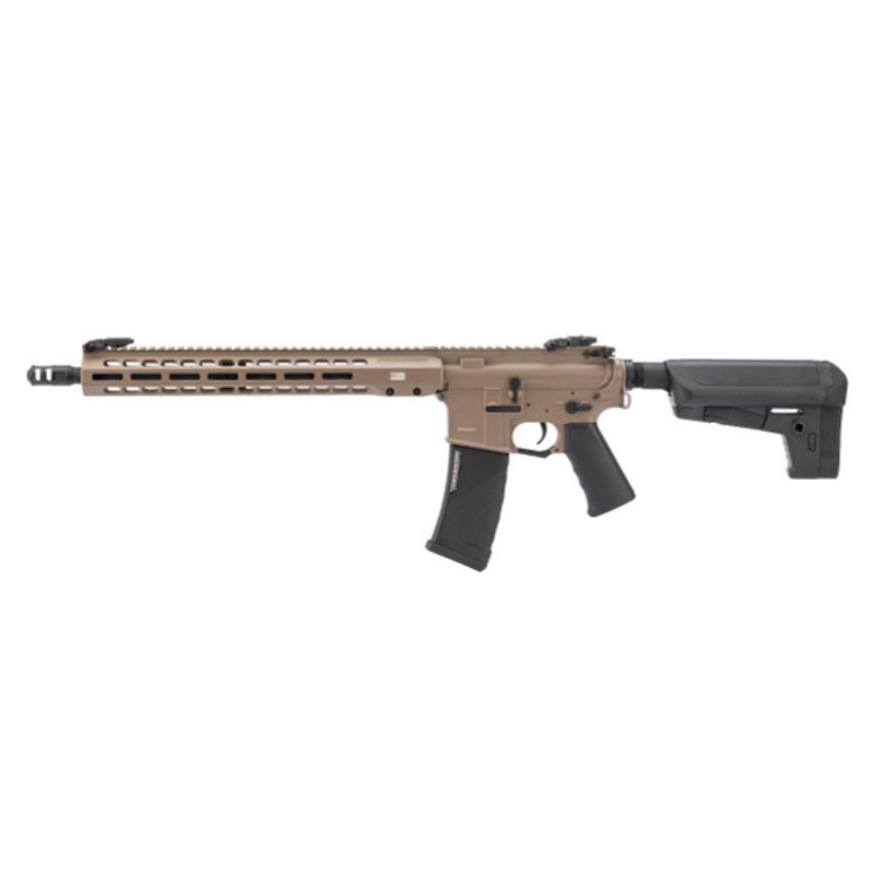 EMG KRYTAC Barrett Firearms REC7 DI AR-15 Airsoft Rifle, Dark Earth