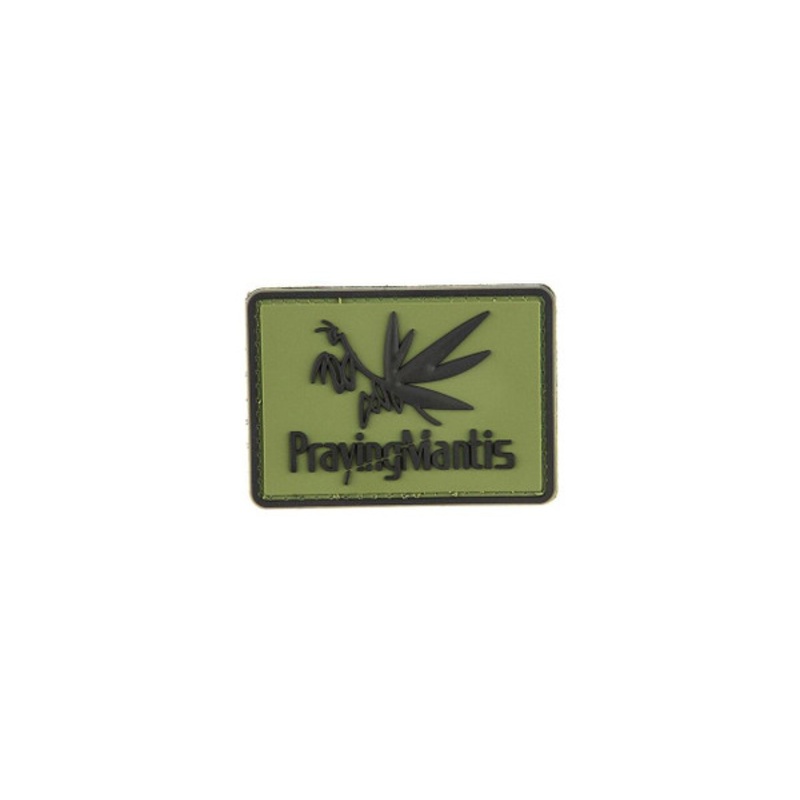 G-Force Praying Mantis Morale Patch PVC Morale Patch, OD Green