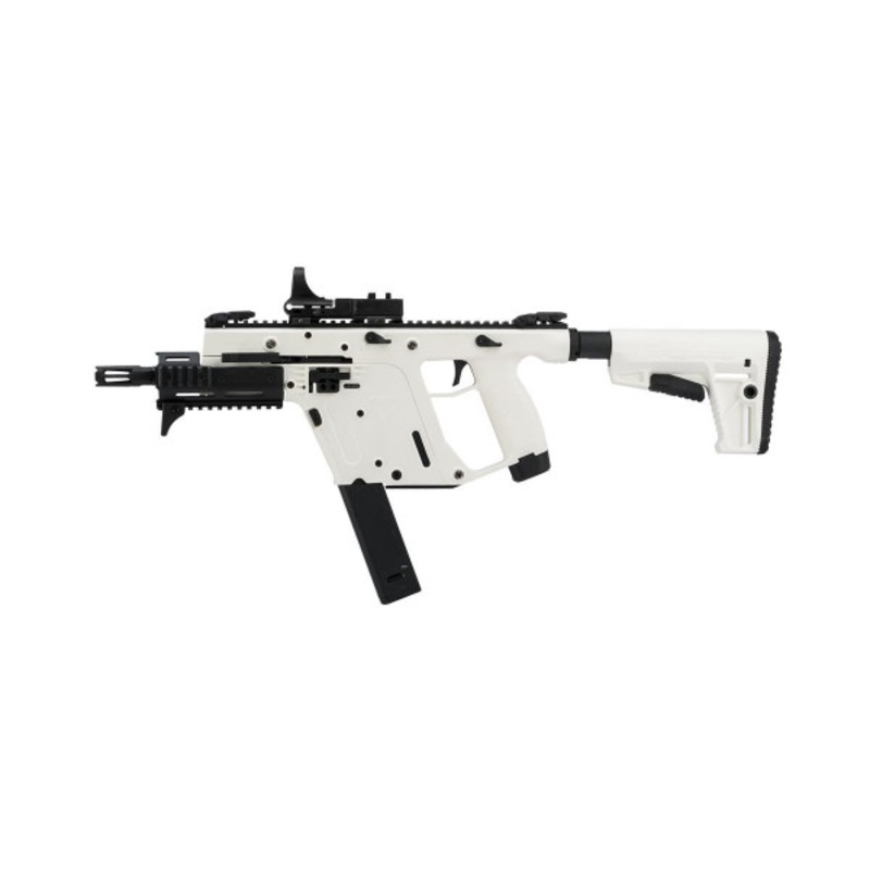 KRISS USA Limited Edition High Velocity KRISS Vector SMG Airsoft Rifle by Krytac, Alpine White