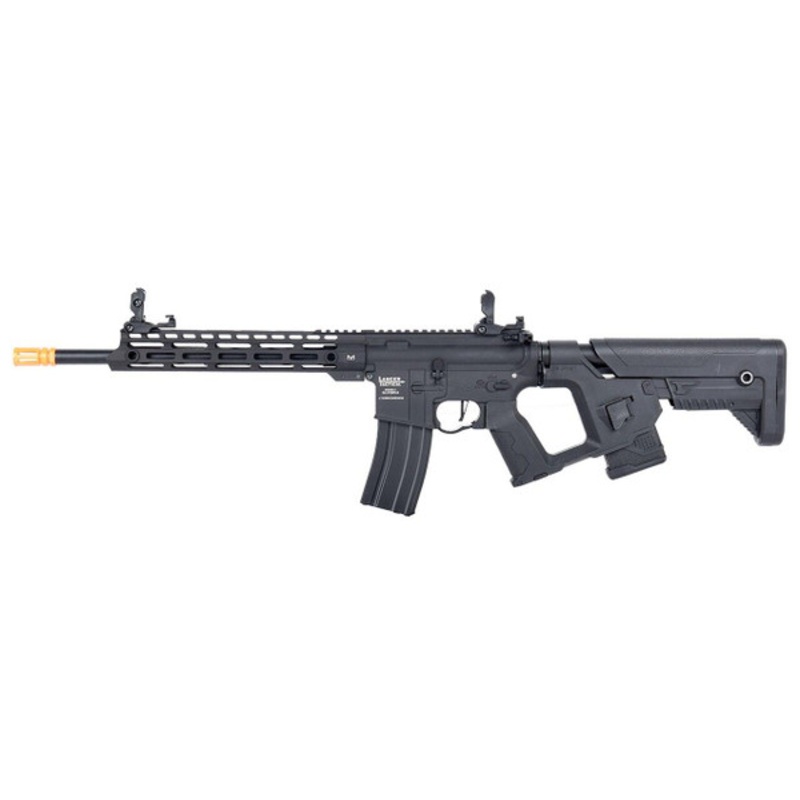 Lancer Tactical Enforcer Series BLACKBIRD ProLine High FPS Airsoft Rifle w/ Alpha Stock, Black
