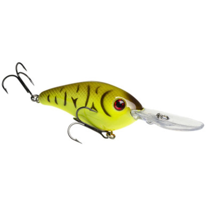Strike King Pro Model 6XD Crankbait – Chartreuse Belly Craw