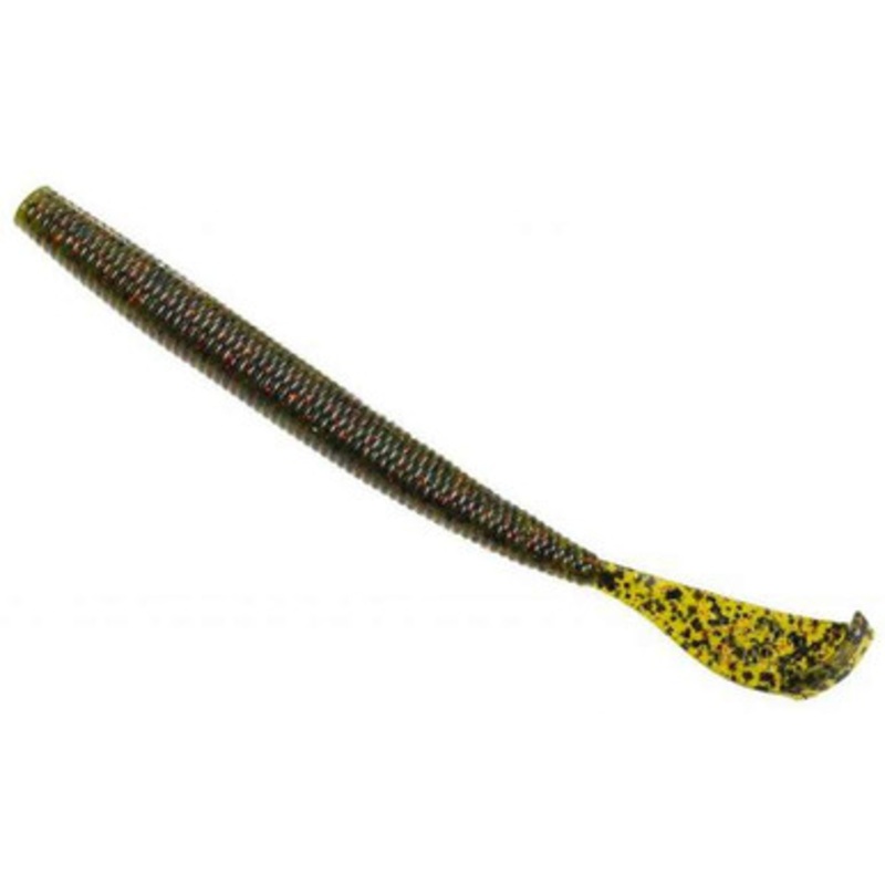 Strike King Rage Cut-R Worm – 6” – Watermelon Red Flk