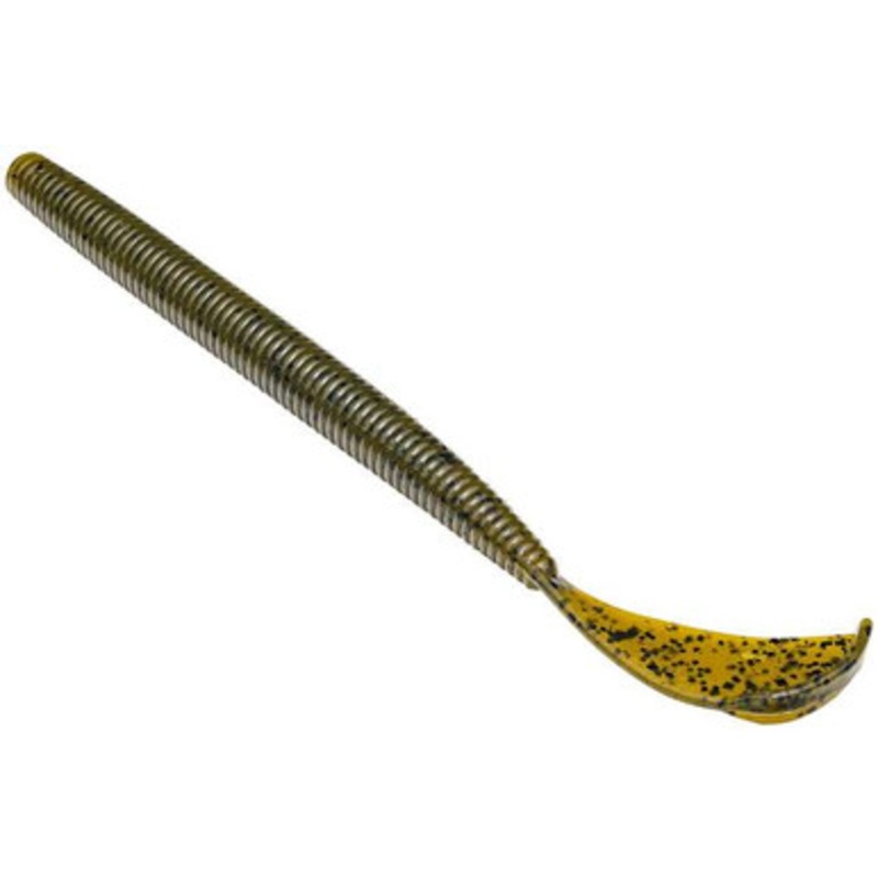 Strike King Rage Cut-R Worm – 7in – Green Pumpkin