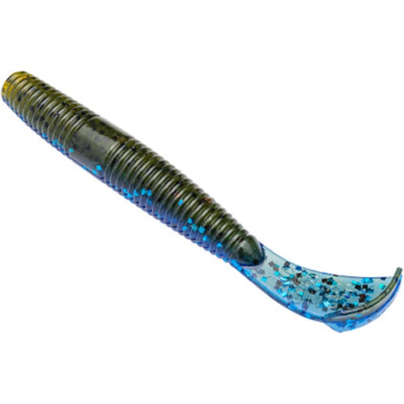 Strike King Rage Ned Cut-R Worm – 3in – Okeechobee Craw