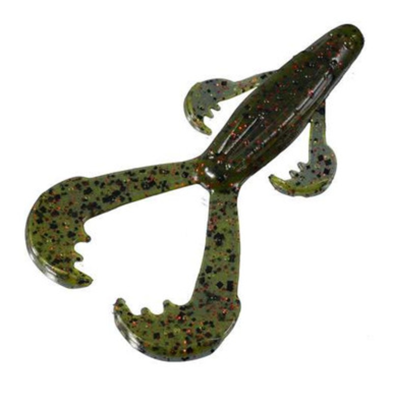 Strike King Rage Tail Space Monkey – Watermelon Red/Black