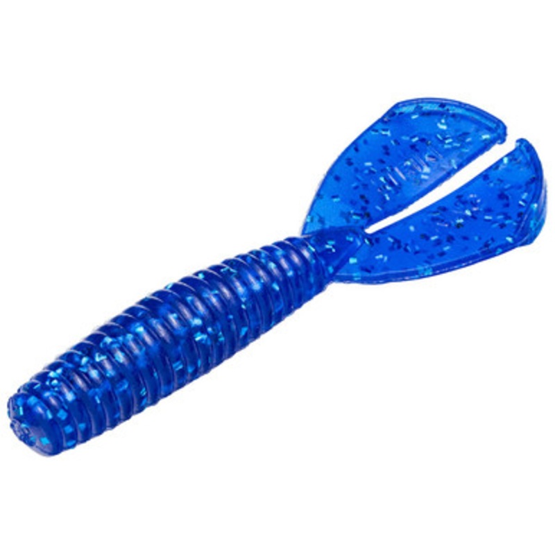 Strike King Rage Twin Tail Baby Menace Grub – Blue Sapphire
