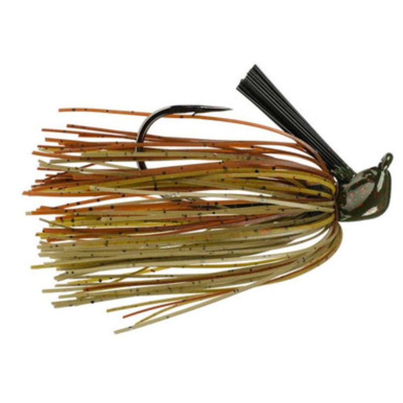 Strike King TGSKJ12 Tour Grade Skipping Jig – Green Pumpkin Craw