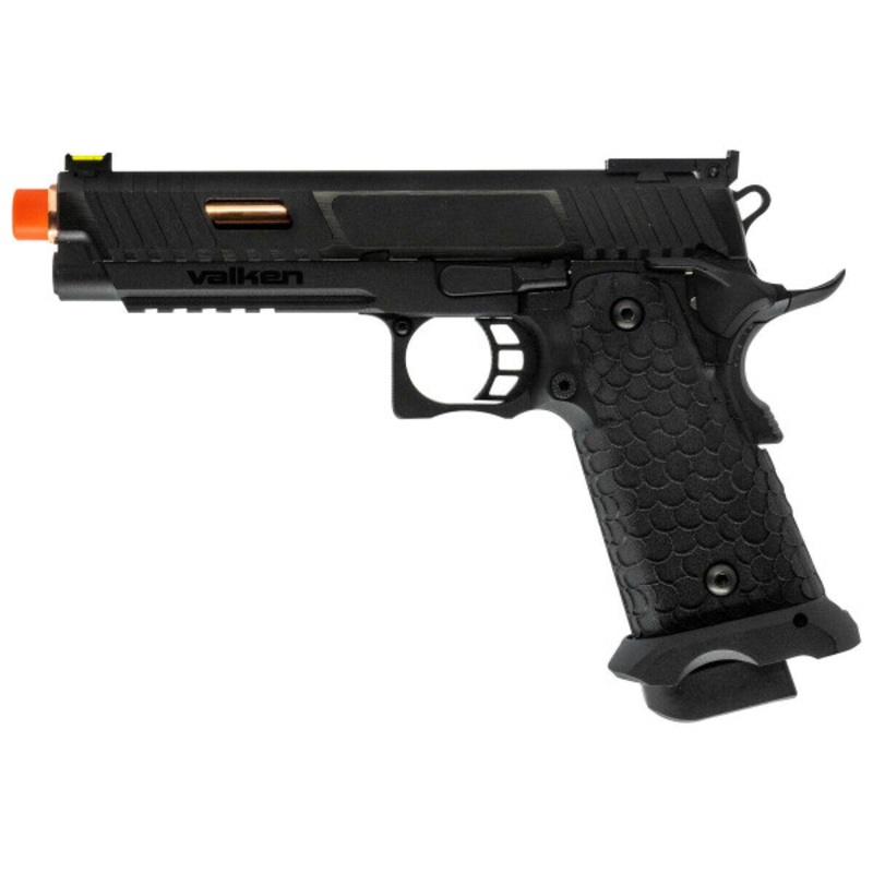 Valken BY Hi-Capa CO2 Blowback Pistol, Black