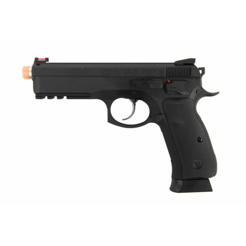 ASG CZ SP-01 Shadow Gas Blowback Airsoft Pistol, Black