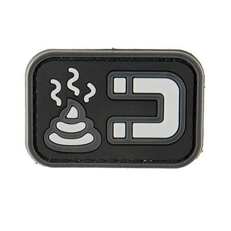 G-Force S*** Magnet PVC Morale Patch, Gray
