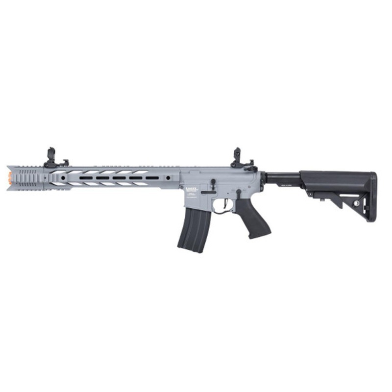 Lancer Tactical Interceptor SPR ProLine Series Low FPS AEG Airsoft Rifle, Gray