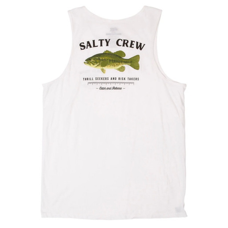 Salty Crew Big Mouth Tank – White – XL