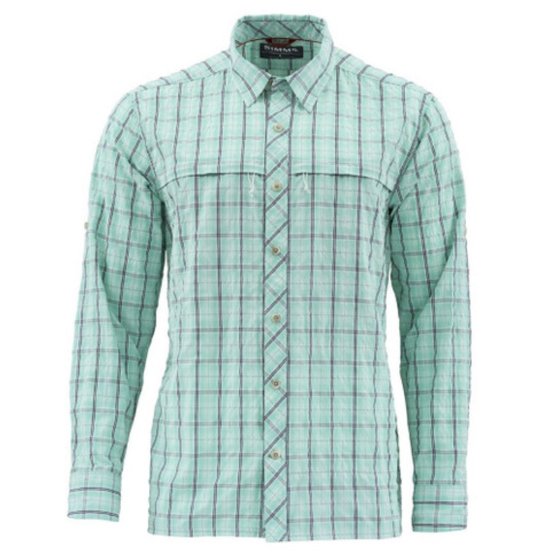 Simms Stone Long-Sleeve Shirt – Aruba Plaid – X-Large