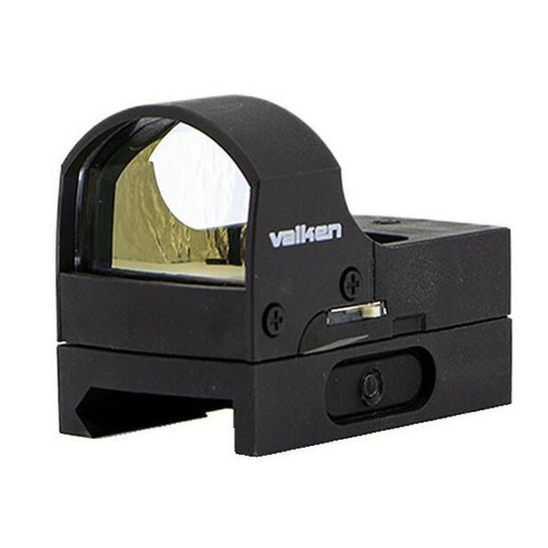 Valken Mini Reflex Red Dot Sight (Molded) w/ QD Mount, Black