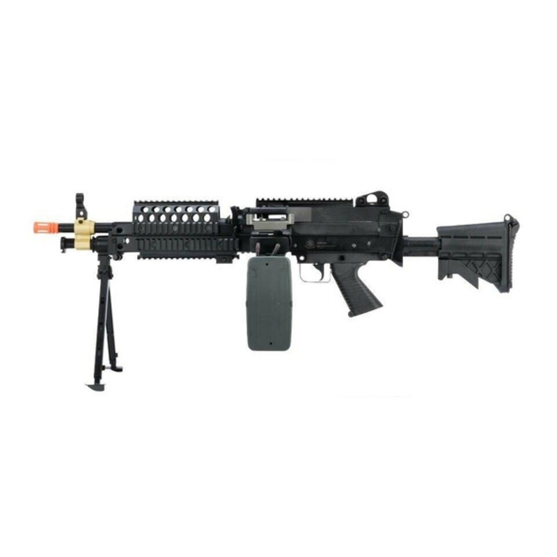 Cybergun FN Herstal Licensed MK46 AEG Airsoft Rifle, Black