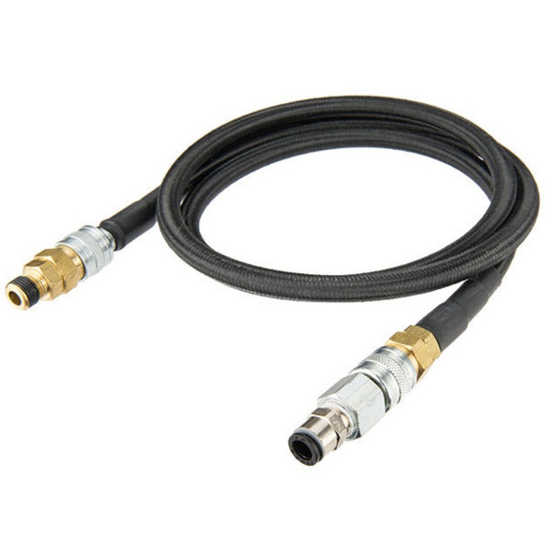 Redline Braided Hose and Self Healing Quick Disconnect Conversion Kit, Black