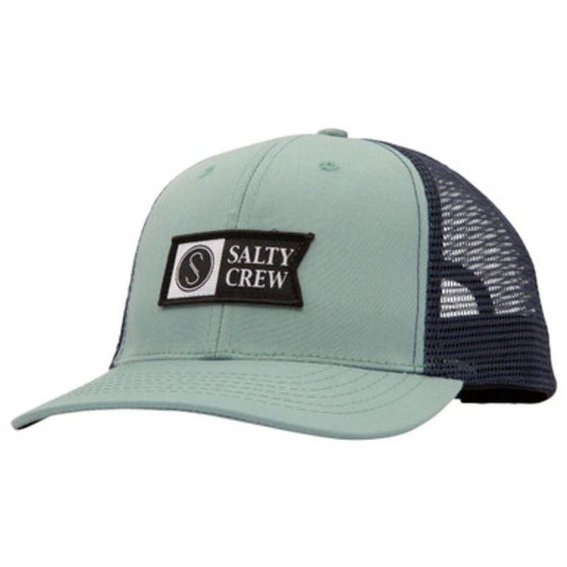 Salty Crew Pinnacle Retro Trucker Hat – Mist/Navy